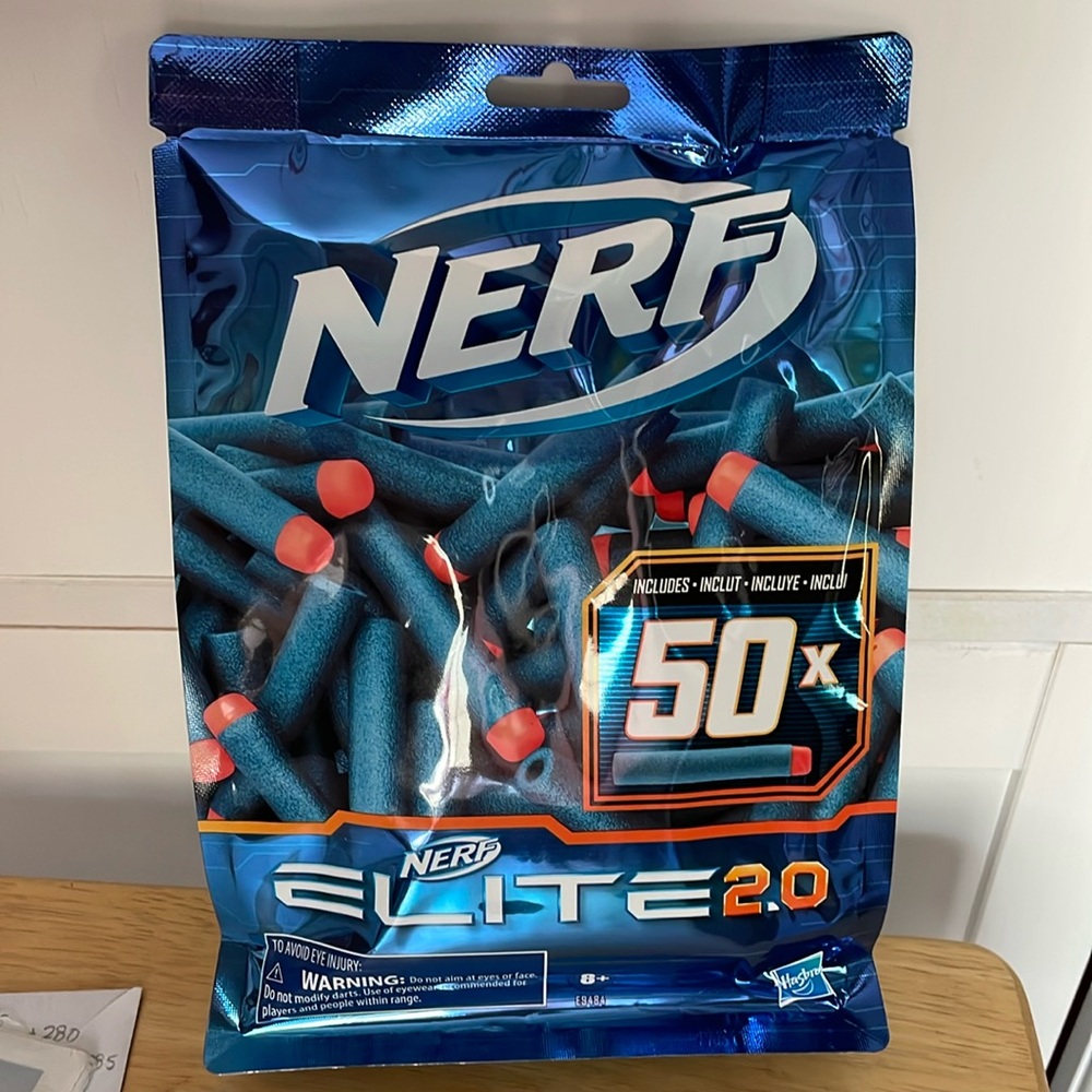 Nerf Darts elite 2.0, pack of 50. New